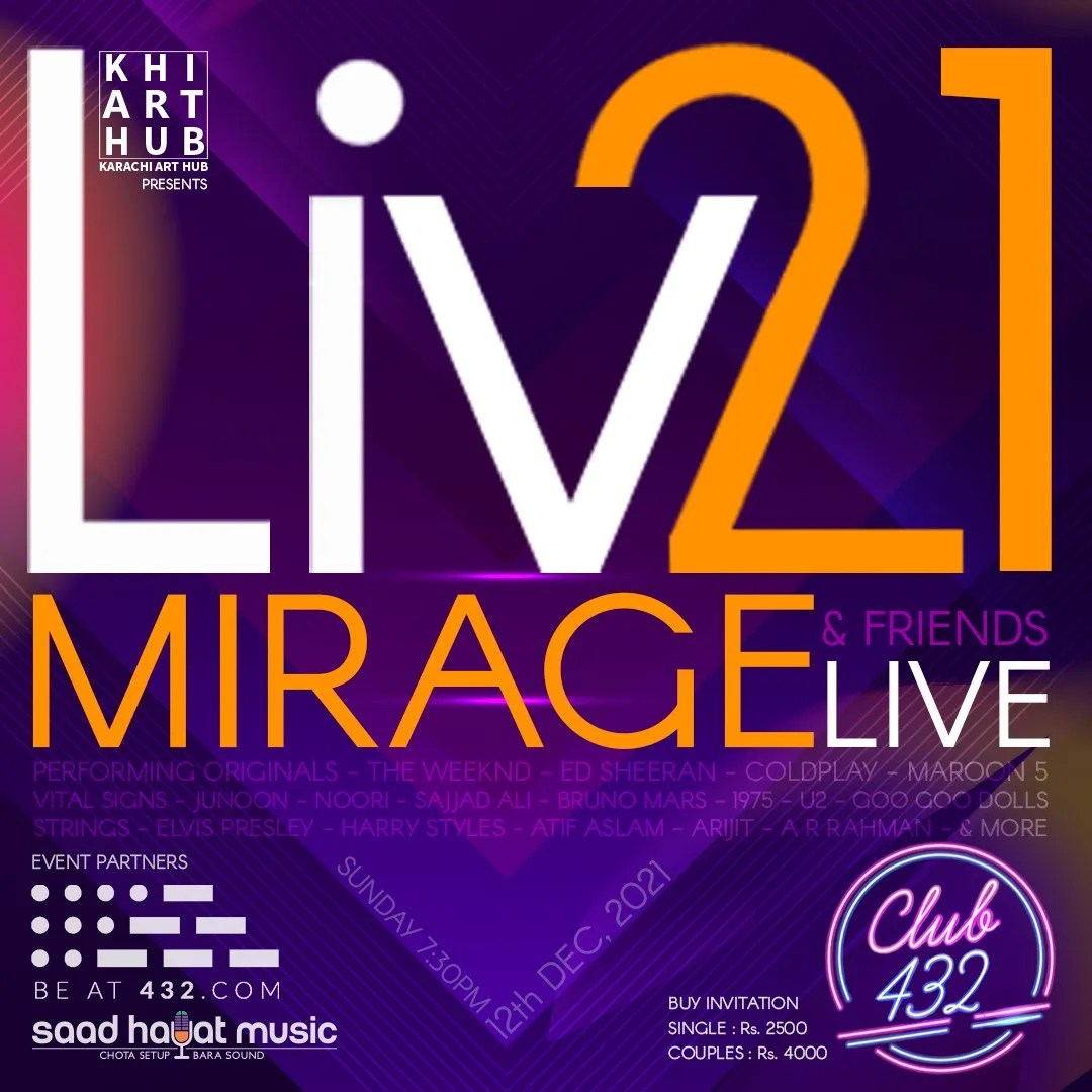 Live at Club432 — Dec 12, 2021